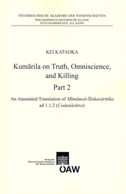Part 2: An Annotated Translation of Mīmāṃsā-Ślokavārttika ad 1.1.2 (Codanāsūtra)